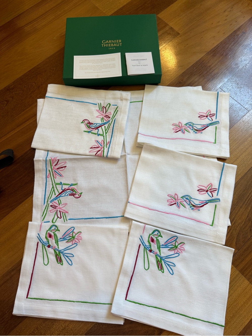 Van Cleef & Arpels Garnier Thiebaut Placemats